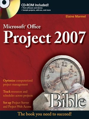 cover image of Microsoft Project 2007 Bible